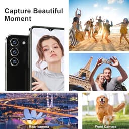 SIM vrije mobiele telefoon 8+128GB Zwart — thumbnail 4