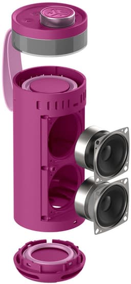 JLab Go Bluetooth Speaker Draadloos - Draagbare Muziekbox - 16 uur Batterijduur - 10 Watt - Bass Boost - IPX6 Waterproof - Multipairing - Instelbare Party Lights - App Equalizer - Roze — thumbnail 15