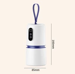 Draagbare wasdroger – Mini Elektrische Opvouwbare Droogmachine Met Droogtas – 360° Hetelucht Drogen Met Slimme Timing – Energiezuinige en stille kledingdroger – Handige opvouwbare elektrische droogmachine voor dagelijks gebruik en vakantie — thumbnail 3