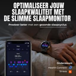 Siltcon® Vortex GPS Smartwatch Heren en Dames - Sport Horloge - Horloge Heren - Stappenteller - Hartslagmeter - Saturatiemeter - Belfunctie - 200+ Sportmodi - Kompas - Zaklamp - Waterdicht - AMOLED - Geschikt voor iOS/Android - 5 Bandjes — thumbnail 7