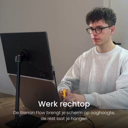 Blerron Flow - Portable Monitor - HD - 16 Inch - Draagbare Monitor - Beeldscherm - Incl. Monitor en Laptop Standaard - 1920x1200 FHD — thumbnail 15