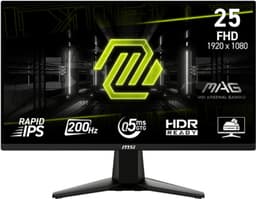 MSI MAG 255F E20 - 24.5″ FHD IPS - 0.5ms 200Hz - FreeSync — thumbnail 1