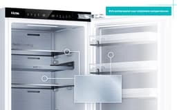 ETNA KCD9194CNF - Koel-vriescombinatie - Energielabel C - 34dB (A) - Metal Tech Cooling - No Frost - Multi-Air Flow - CoolFresh - SmartZone - Super Cool - Fast Freeze - Inverter Compressor - ConnectLife - 284 Liter — thumbnail 17