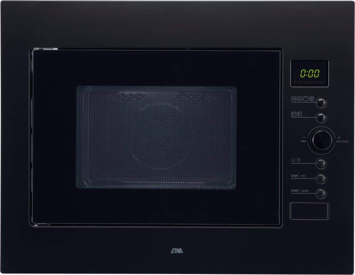 ETNA CM232ZT - Combimagnetron - 45cm - Matzwart - Draaideur magnetron - Inhoud 32 liter - Turbo-hetelucht - Digitale timer - Draaiplateau — afbeelding 1