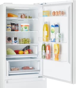 Inventum KV1850W No Frost energiezuinige koel-vriescombinatie - 185 cm hoog - 338 liter - Zeer stil: 35 dB - Superkoelen - Supervriezen - Energielabel C - Vrijstaand - Wit — thumbnail 12