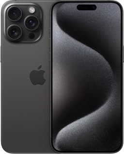 Apple iPhone 15 Pro Max - 256GB - Zwart Titanium — thumbnail 1