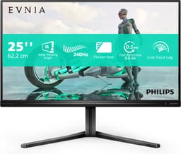 Philips Evnia 5000 series 25M2N3200W - Full HD Gaming Monitor - Ergonomische Stand - 240hz - 25 inch — thumbnail 1