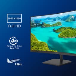 Philips 241E1SC - Full HD Curved Monitor - FreeSync - 75hz - 24 inch — thumbnail 11