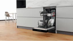 Whirlpool WSFC 3M27 X, Vrijstaand, Slimline (45 cm), Roestvrijstaal, Zwart, Knoppen, 1,3 m — thumbnail 8