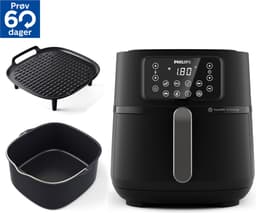 Philips Airfryer Connected 5000 Series - HD9285/96 - 7,2 liter (XXL) - Heteluchtfriteuse - 16 programma's - Quickclean Met bakvorm & grillplaat — thumbnail 19