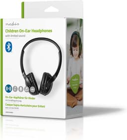 Nedis Draadloze On-Ear Koptelefoon - Maximale batterijduur: 8 uur - Ingebouwde microfoon - Drukbediening - Ondersteuning voor spraakbesturing - Volumebediening — thumbnail 4