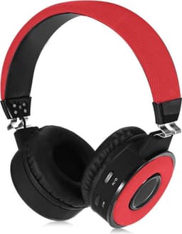 Draadloze Koptelefoon met Bluetooth - on-ear – rood — thumbnail 1