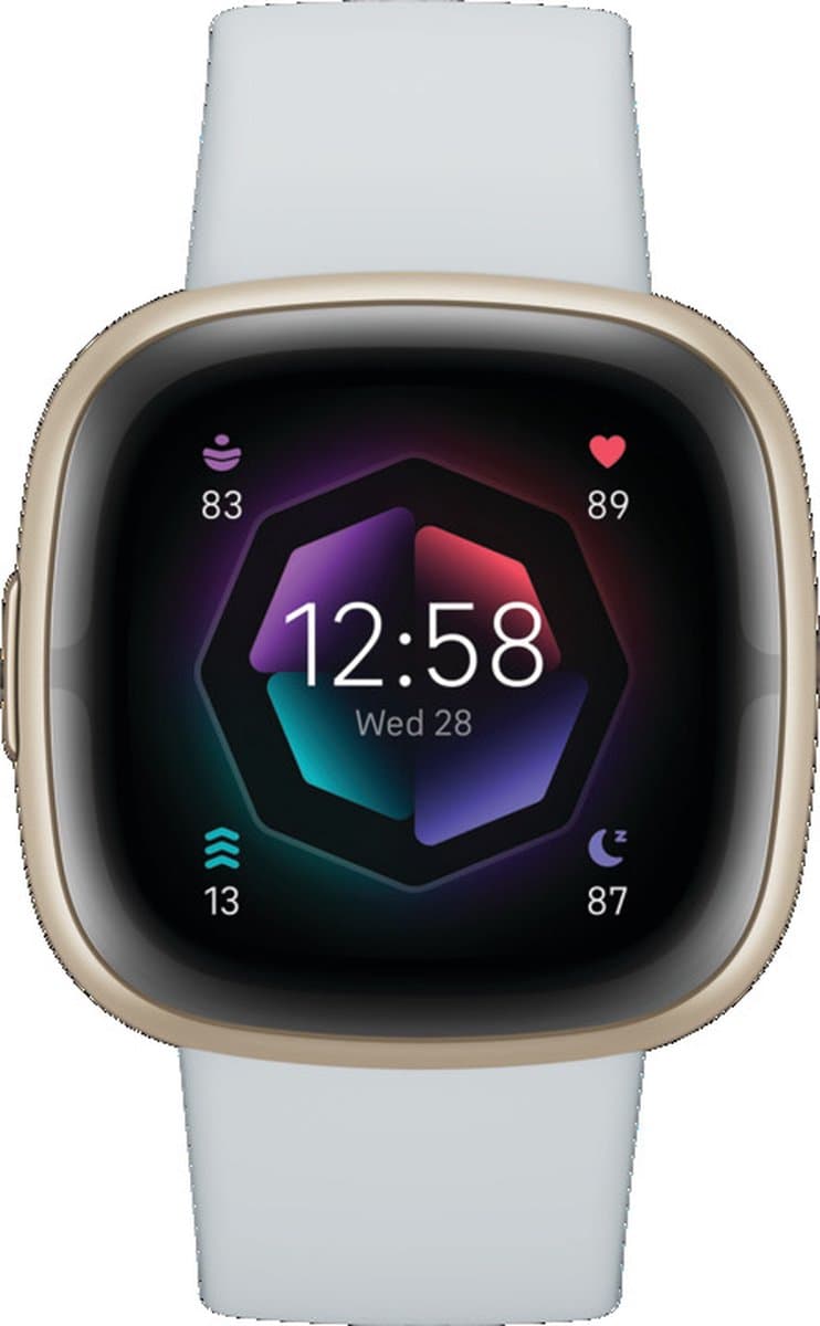Fitbit Sense 2 - Smartwatch dames en heren - Lichtblauw — afbeelding 1