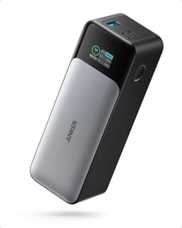 Anker 737 Powerbank (PowerCore 24K) 24.000mAh - 140W - 2x USB-C en 1x USB-A Poorten - Zwart/Zilver - Smart Digital Display - Geschikt voor Smartphones en Laptops — thumbnail 8