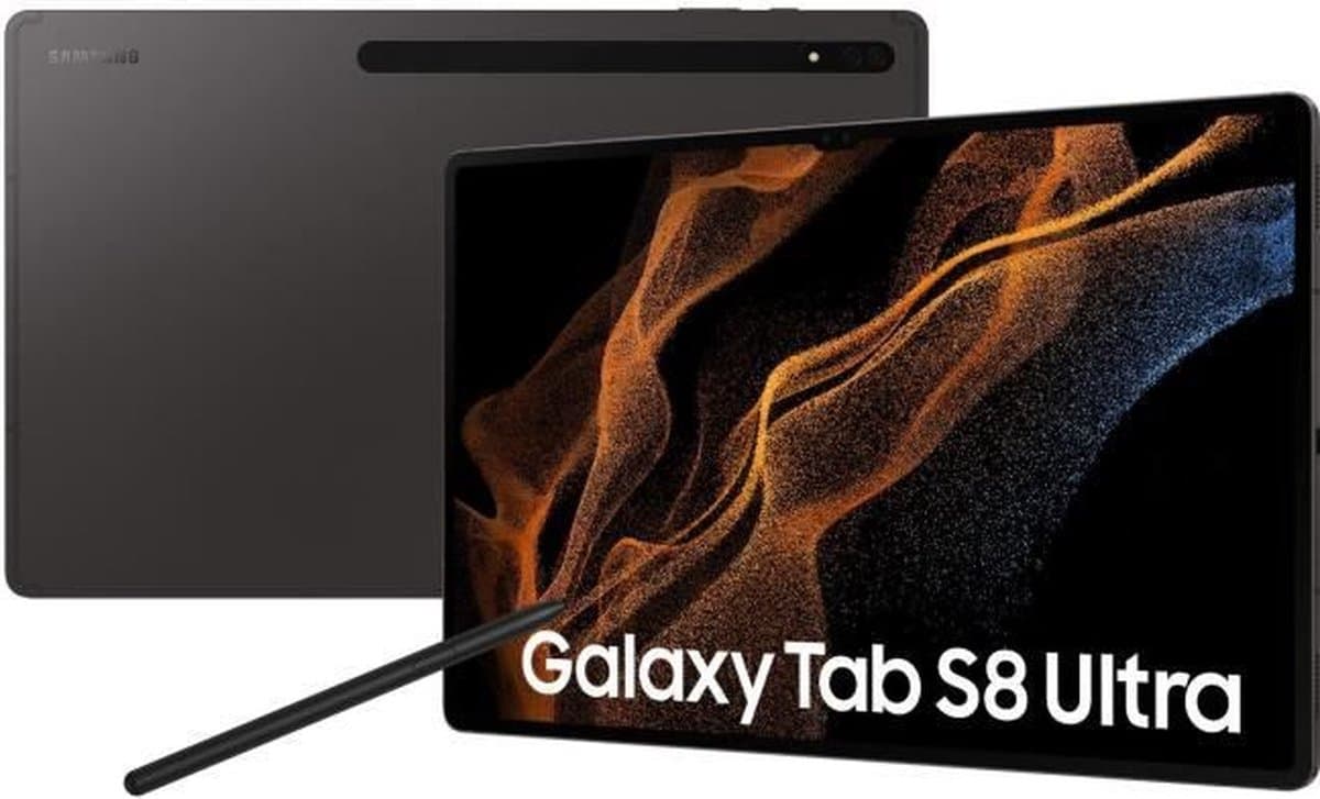 Samsung Galaxy Tab S8 Ultra 5G X906B 12/256GB Graphite — afbeelding 1