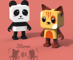 MOB Dancing Animals Cat - Bluetooth luidspreker — thumbnail 9