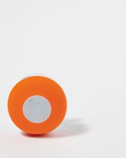 Sunnylife - Beach Accessoires Bluetooth Speaker Waterproof Zuignap Neon - Siliconen - Oranje — thumbnail 2