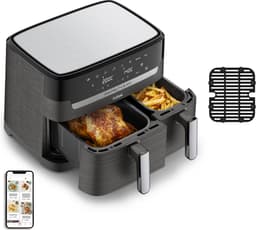 Tefal Easy Fry Dual XXL & Grill EY905B - Dubbele Airfryer - 8.3L - Dubbele Mand - Grillfunctie - XXL Capaciteit — thumbnail 2