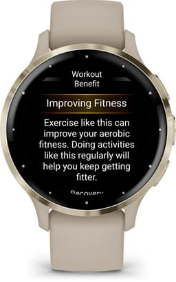 Garmin Venu 3s - Smartwatch - AMOLED-Scherm - 41 mm - French Grey — thumbnail 14