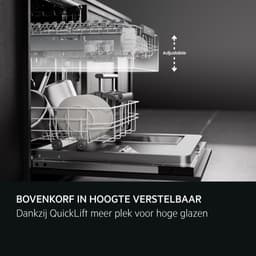 AEG FSE76738P EcoLine 7000 serie - Inbouwvaatwasser - GlassCare - 14 couverts - Energielabel A — thumbnail 7