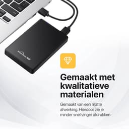 Voltano 250 GB Compacte Externe Harde Schijf - Windows  - Zwart - USB 3.0 — thumbnail 5