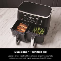 Ninja Dubbele Airfryer XXL - 9.5 Liter - 2020 Model - Dual Zone Technologie - AF400EU — thumbnail 3