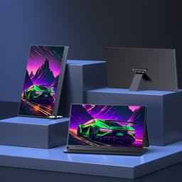 UPERFECT Portable Monitor E03 18.5" FHD 120Hz draagbaar monitor IPS 100% sRGB with Dual USB-C/VESA Mount,for Laptop/Switch/MacBook (VESA Mount ) — thumbnail 9