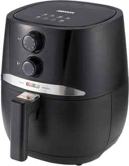 MEDION E20 L Airfryer (heteluchtfriteuse, 3,2 liter frituurmand, ca. 1400 watt, eenvoudige bediening, olievrij frituren, 30 min timer, oververhittingsbescherming, MD10711) zwart — thumbnail 12