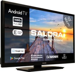 Salora MOBILE32TV - 32 Inch tv - Smart TV - 12 volt stekker — thumbnail 4
