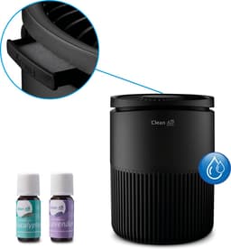 Clean Air Optima® CA-503B Compact Smart - Intelligente HEPA UV-C Ionisator Luchtreiniger - 360° Airflow - Ultrastil met sleepmode! <10dB(A)! — thumbnail 7