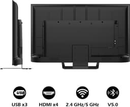 Horizon Smart TV 65 inch QLED - 4K ULTRA HD Televisie - XT Line - Google TV WiFi - Voice Assistant - Frameless Slim Design — thumbnail 9