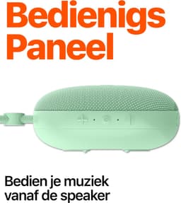 Mini Speaker Bluetooth 5.3 - 12+ Uur Afspeeltijd - Spatwaterbestendig - Draadloze Speakers Klein - Groen — thumbnail 6