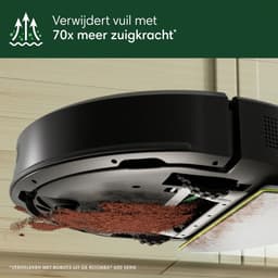 iRobot Roomba® 105 Combo + AutoEmpty Dock - Robotstofzuiger met Dweilfunctie - Zwart (Y3510) — thumbnail 14