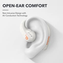 Soundcore AeroFit Pro by Anker - draadloze open oordoppen, supercomfortabel, stevige pasvorm, ergonomisch ontwerp, rijk geluid met LDAC, Bluetooth 5.3, IPX5-waterdicht, 46 u speeltijd, appbediening — thumbnail 16