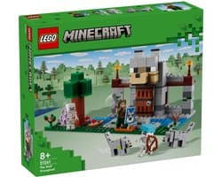 LEGO Minecraft® De wolvenburcht speelset met fort 21261