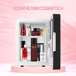 Olvy Skincare Fridge - Mini Koelkast - Skincare Koelkast - Inclusief E-Book - Make-up Koelkast - 4 Liter — thumbnail 5