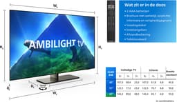 Philips 55OLED848/12 - 55 inch - 4K OLED - 2023 — thumbnail 17