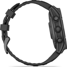 Garmin fēnix E - 47mm - AMOLED Multisport Smartwatch - Sportspecifieke workouts - 100+ sport-apps - 10ATM Waterdicht - tot 16 dagen batterij - Donkergrijs/zwart — thumbnail 2