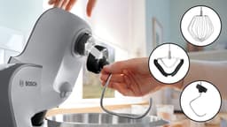 Bosch MUM5 - MUM5935B - Keukenmachine - 1000W - Keukenrobot - Keukenmixer - Mixer met Mengkom - 3,9L - Donker zilver — thumbnail 3