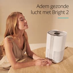 Duux Bright 2 Smart Luchtreiniger - 210 CADR geschikt voor 42m² - Air Purifier met Luchtkwaliteitsindicator en Ionisator - Wit — thumbnail 5