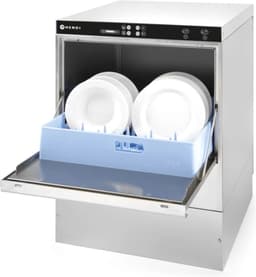 HENDI Elektronische vaatwasser – afvoerpomp – dubbelwandige deur – 400V – 6600W – 576x645x837 mm — thumbnail 3