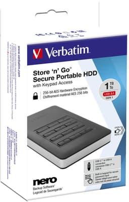 Verbatim Store ´n´ Go Secure Portable Harddisk 2TB — thumbnail 13