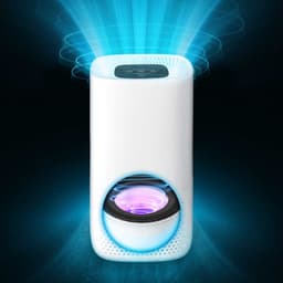 Lanaform - Air Purifier - Luchtreiniger Met HEPA Filter - 11 HEPA Filter Met 3 Lagen - Met UV Lamp - CADR 100m³/u - Timerfunctie & Nacht Mode - 4 Intensiteiten — thumbnail 2