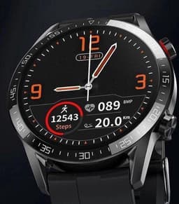 Belesy® Contact - Smartwatch Dames – Smartwatch Heren - Horloge – Stappenteller - Bloeddruk - 1.3 inch - Kleurenscherm - Full Touch - Bluetooth Bellen - Zilver - Staal - Moederdag — thumbnail 12