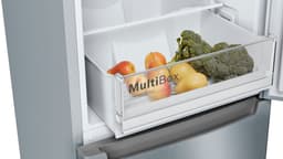 Bosch KGN33NLEB - Serie 2 - Koelkast - Koel-vriescombinatie - Total No Frost - nooit meer ontdooien- Perfect Fit: zet je koelkast strak tegen de wand of in een nis - RVS — thumbnail 6