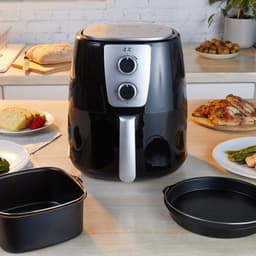 Petra 5,2L Air Fryer - Pizzaplaat & Cakevorm, Antiaanbaklaag — thumbnail 4