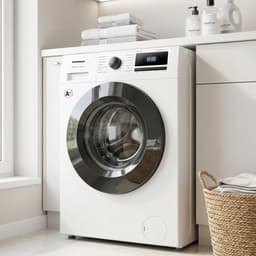 Heinner HWM-HME9014IVA10+++ Wasmachine - 9 kg - 1400 tpm - Energieklasse A-10% - Stoomfunctie met Allergy Care & Baby Care - 15 Programma’s - Quick Wash 15 min - Inverter Motor - Wit - 5 Jaar Garantie — thumbnail 6