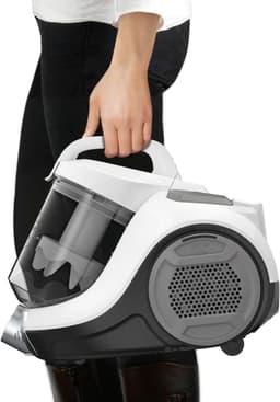 SAVI® Steelstofzuiger met snoer - Steelstofzuiger - Stofzuiger - Zilver - 45cm x 34cm x 29cm — thumbnail 4