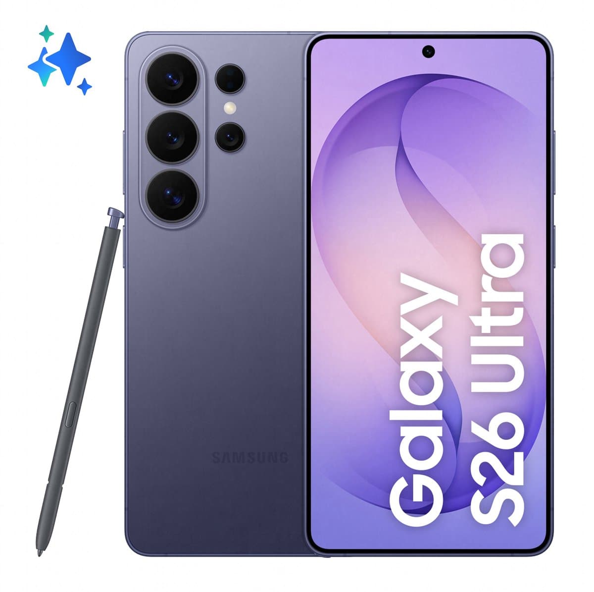 Samsung Galaxy S26 Ultra - 512GB - Cobalt Violet — afbeelding 1