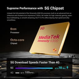 FOSSiBOT F112 Pro Robuuste Smartphone - Dual SIM 5G - 24 GB ROM - 256 GB ROM - 7150mAh - 6,88 inch HD+ IPS Scherm - IP68 Waterdicht Telefoon - GPS,NFC,Face ID,OTG - Oranje — thumbnail 7